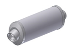 Silencer MIVV OVAL ACC.0xx.SX2 Stainless Steel Ø55 inlet