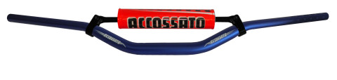 Handlebar ACCOSSATO HB081 Aluminium Made With Variable Diameter - 28.5 mm Crni