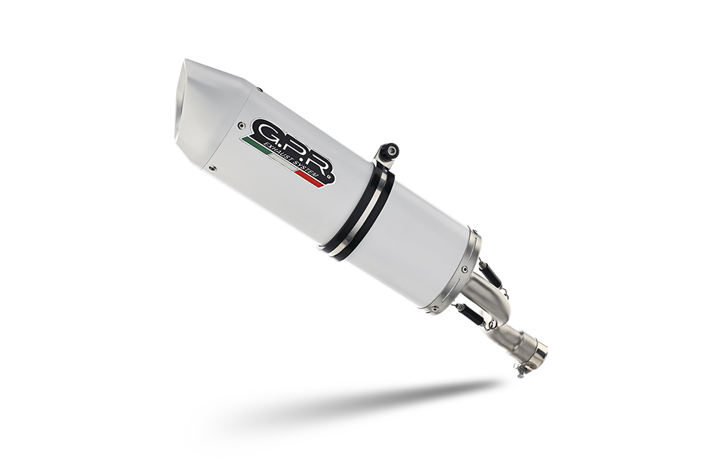 Slip-on exhaust GPR ALBUS CERAMIC A.70.RACEDB.ALB White glossy