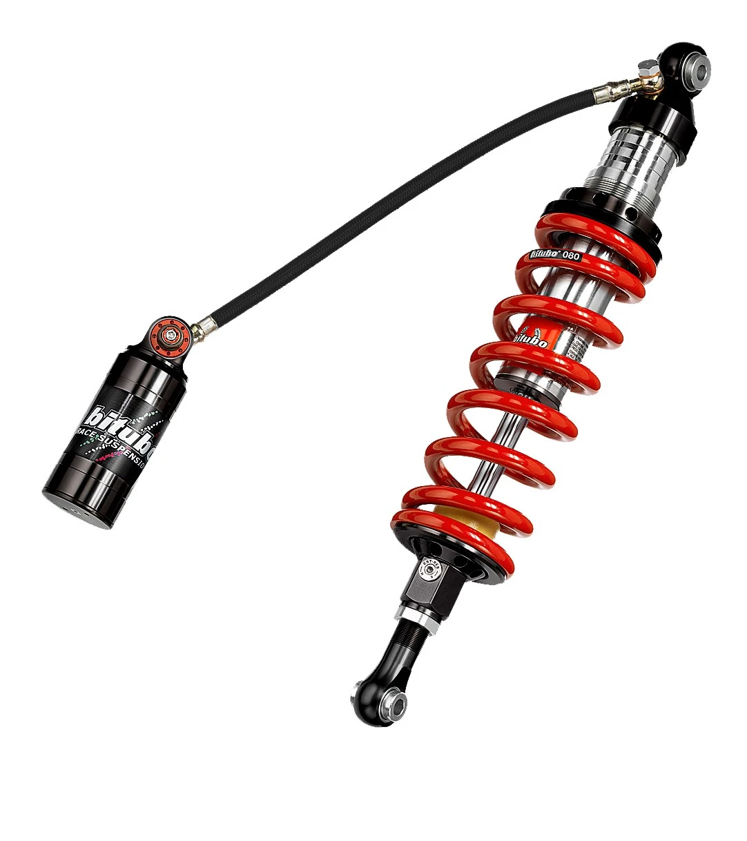 Monoshock BITUBO CYU1 adjustable: spring preload, rebound, double compression, length red spring