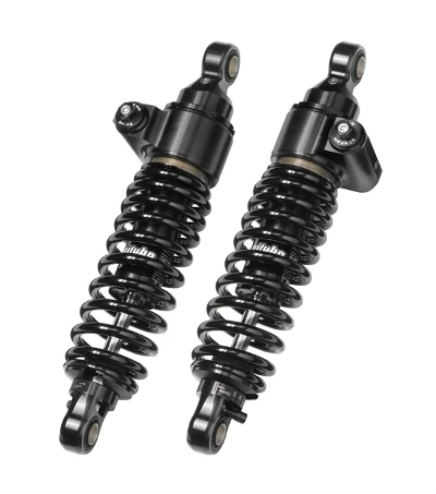 Twinshock BITUBO WMED adjustable: hydraulic spring preload, rebound (STD -10mm) DARK EDITION for TRIUMPH Bonneville America 800 2002-2016, TRIUMPH Bonneville T100 900 2001-2015