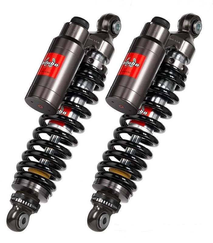 Twinshock BITUBO WMT1 adjustable: spring preload, rebound, compression, Piggyback tank DARK EDITION for TRIUMPH Street Twin 900 2016-2020, TRIUMPH Street Cup 900 2017-2020