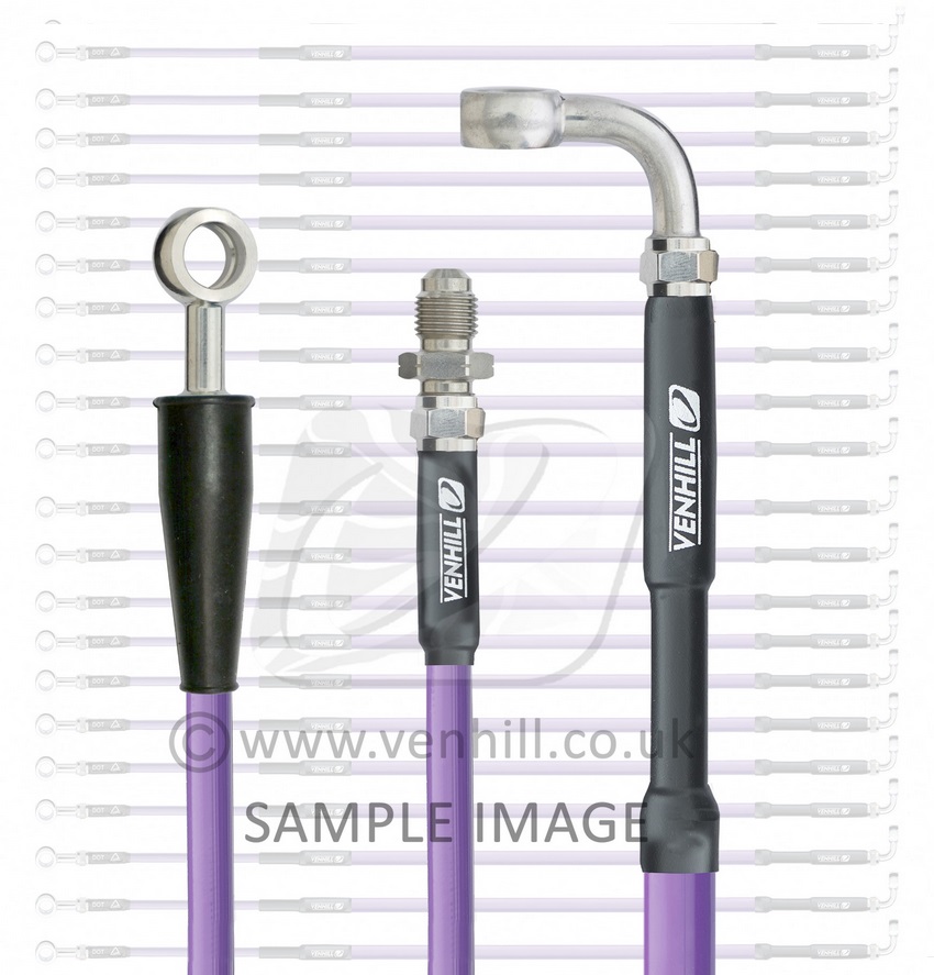 Front brake hose Venhill M05-1-103/P-PU Purple