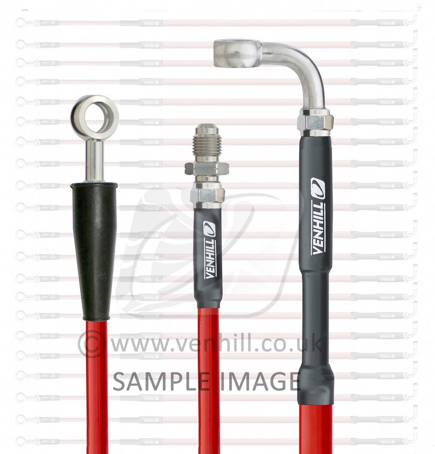 Front brake hose Venhill M05-1-103/P-RD Crven
