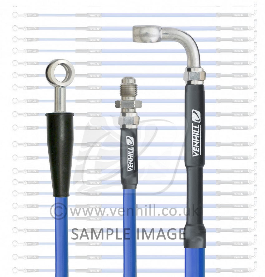 Front brake hose Venhill M05-1-103/P-SB Solid blue