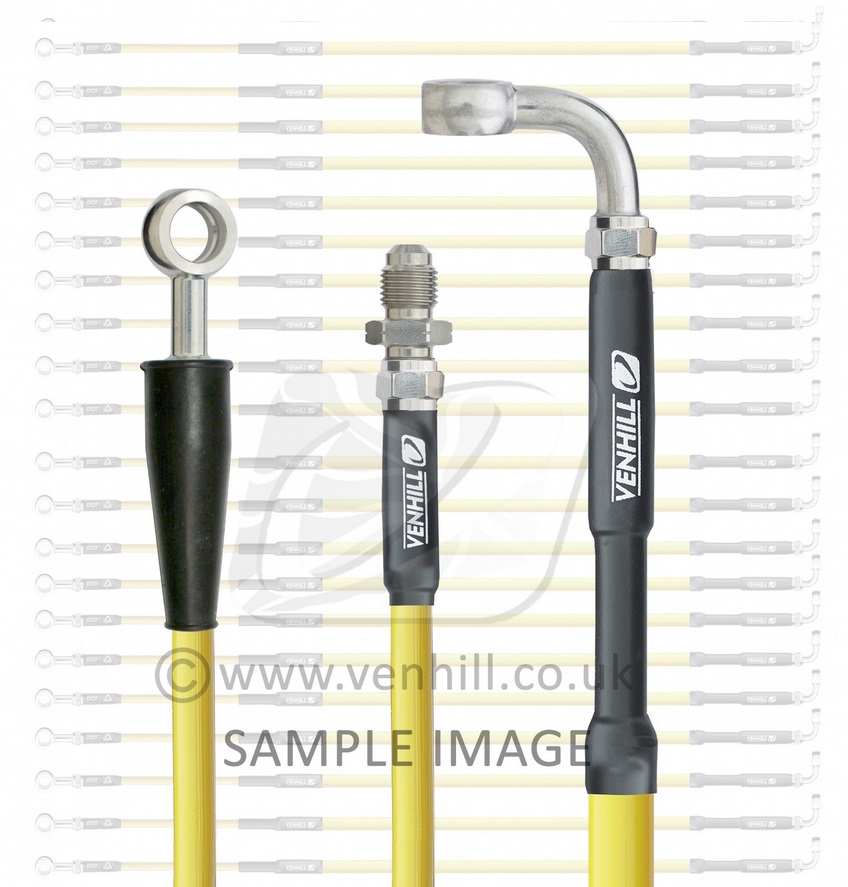 Front brake hose Venhill M05-1-103/P-YE Yellow