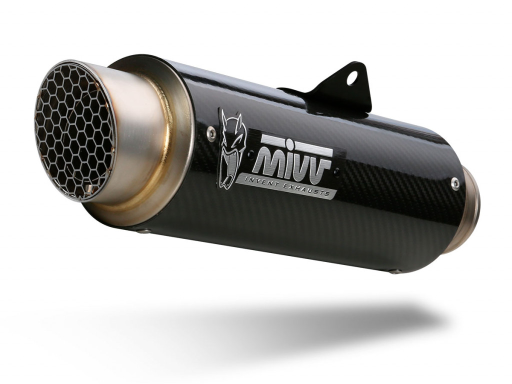 2 silencers kit MIVV GP PRO D.038.L2P Carbon for DUCATI Scrambler 1100 /Sport/Dark Pro/Sport Pro 2018-2020