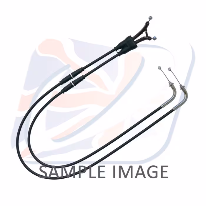 Throttle cable (pair) Venhill D02-4-121 featherlight Crni for DUCATI 1098 2008