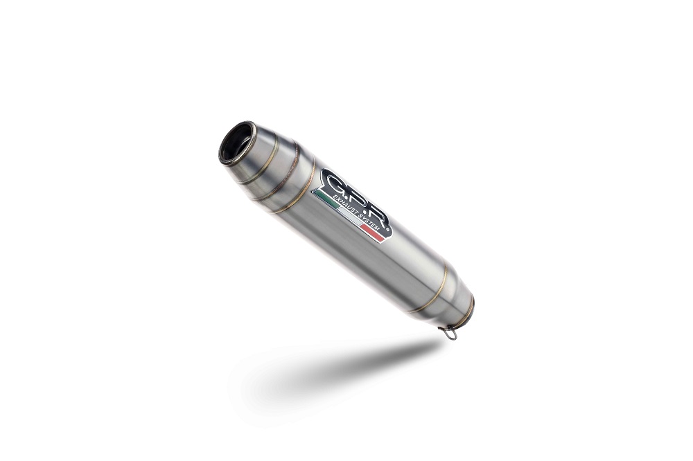 Slip-on exhaust GPR DEEPTONE INOX KT.99.RACE.DE Brushed Stainless steel