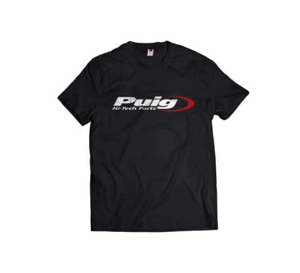 T-shirt PUIG logo PUIG 4334N Crni M