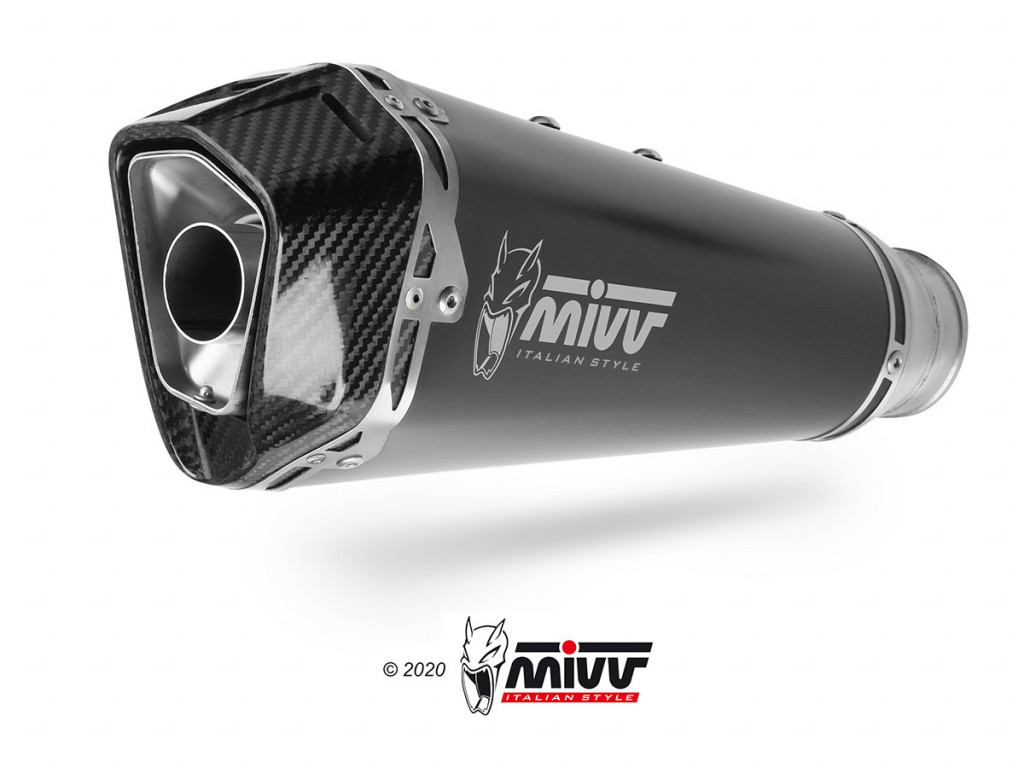 Silencer MIVV DELTA RACE M.015.LDRB Black Stainless Steel