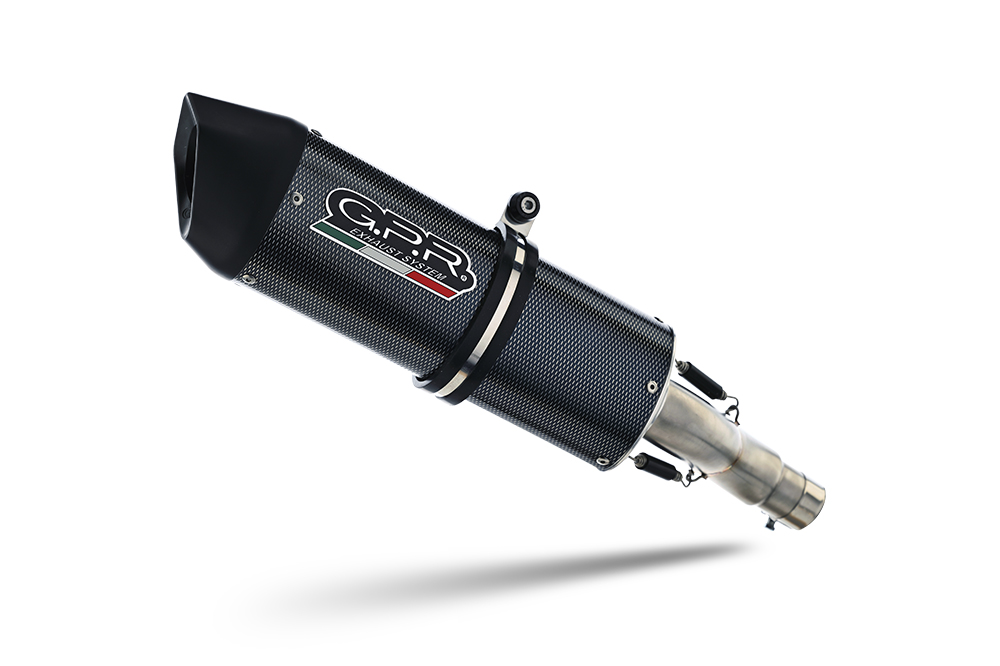 Slip-on exhaust GPR FURORE EVO4 CF.4.CAT.FUPO Matte Black