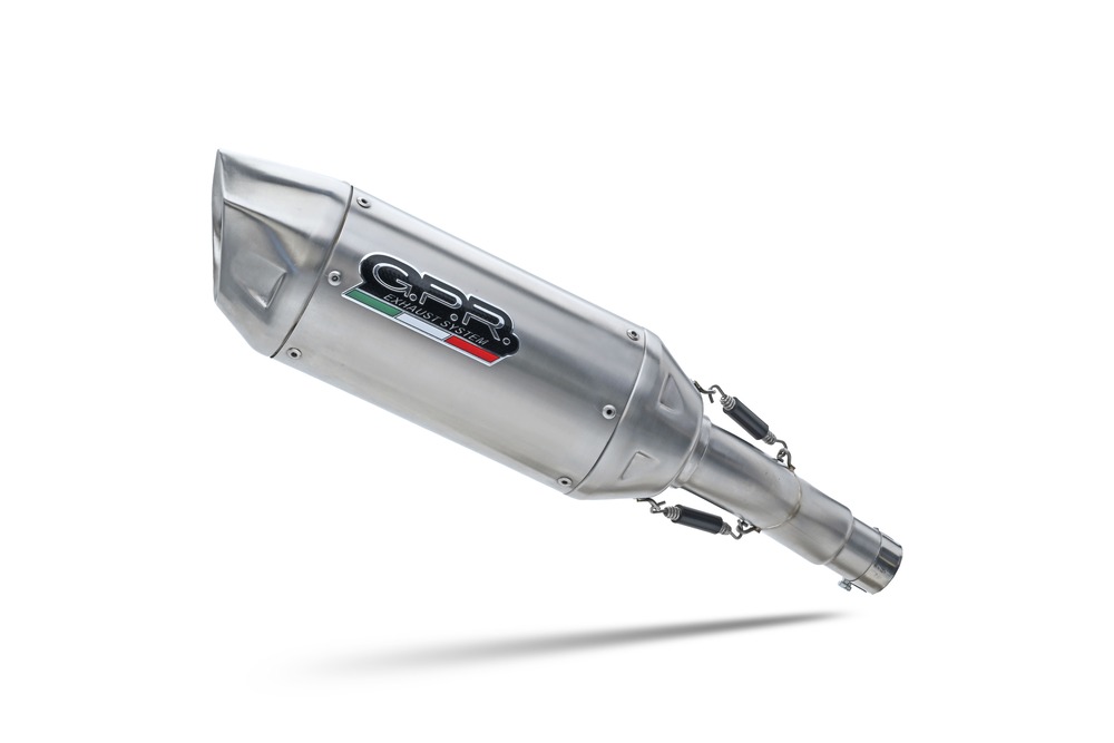 Slip-on exhaust GPR FURORE-X INOX E5.K.168.FXSC Matte Black
