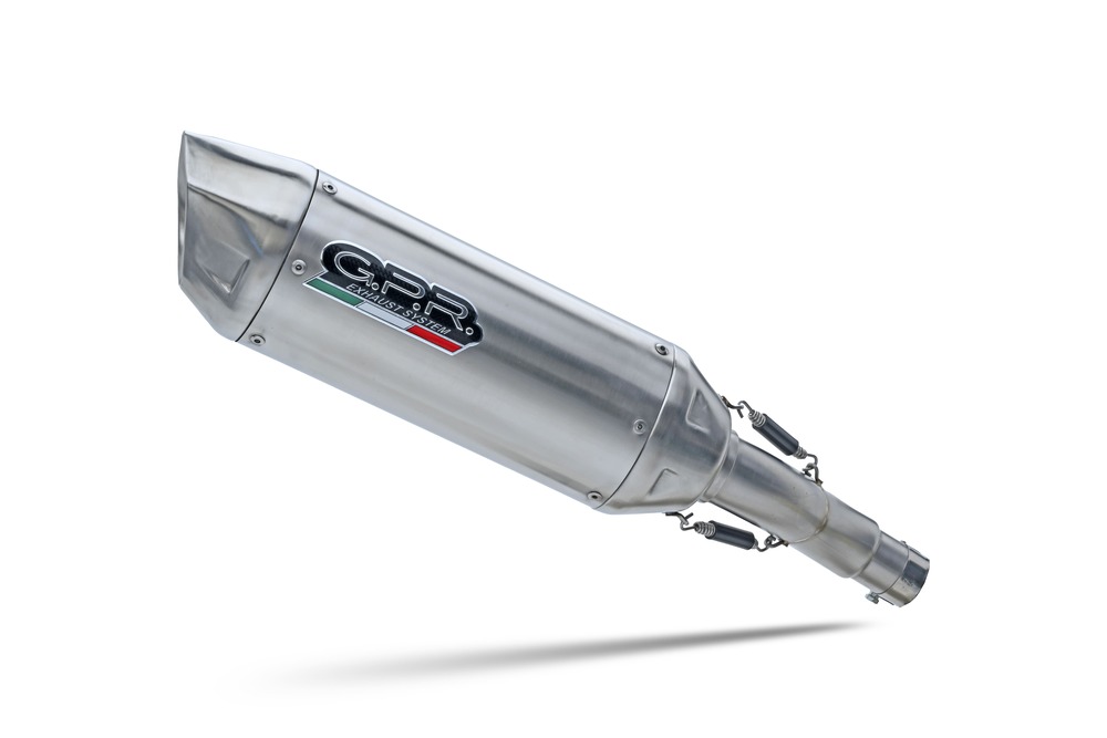 Slip-on exhaust GPR FURORE-X INOX H.165.FXSC Matte Black