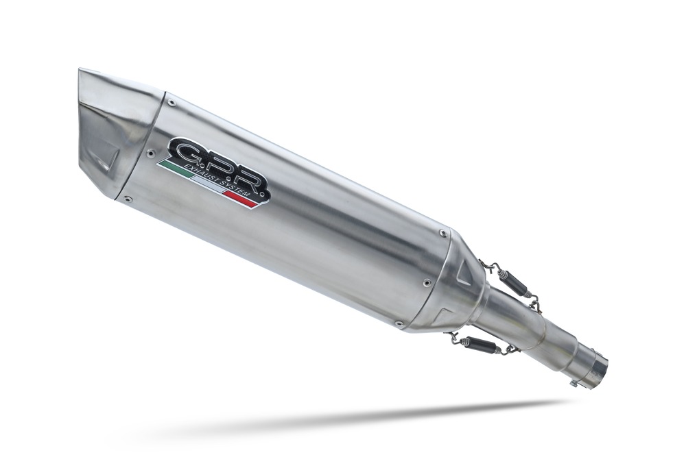 Slip-on exhaust GPR FURORE-X INOX HU.8.1.FXSC Matte Black
