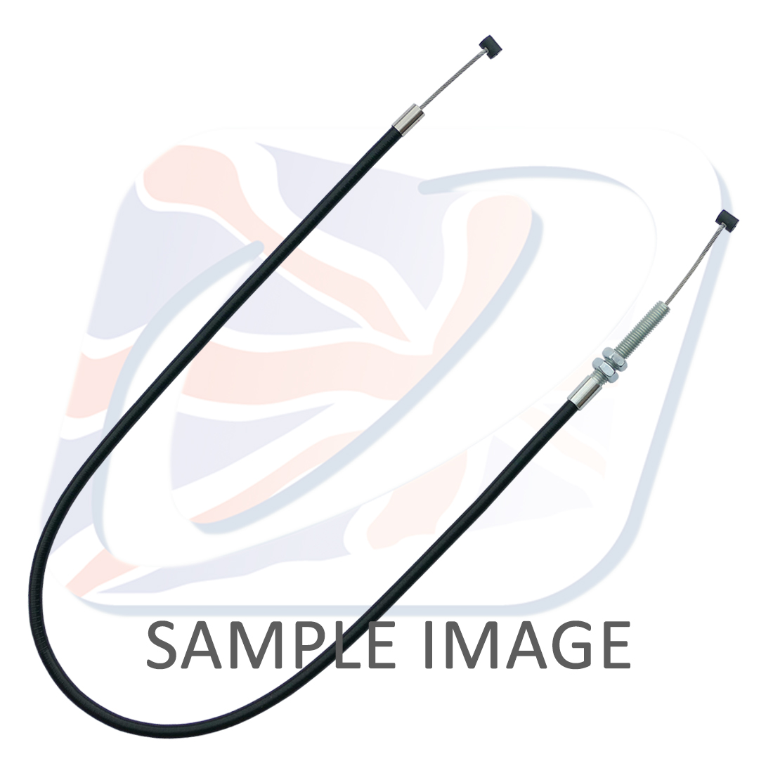 Front Brake Cable Venhill H01-1-019-BK Crni for HUSQVARNA WR 250 1980-1984