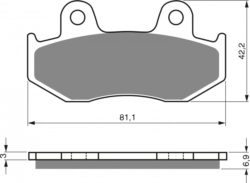 Disk pločice GOLDFREN 103 AD  OFF-ROAD FRONT