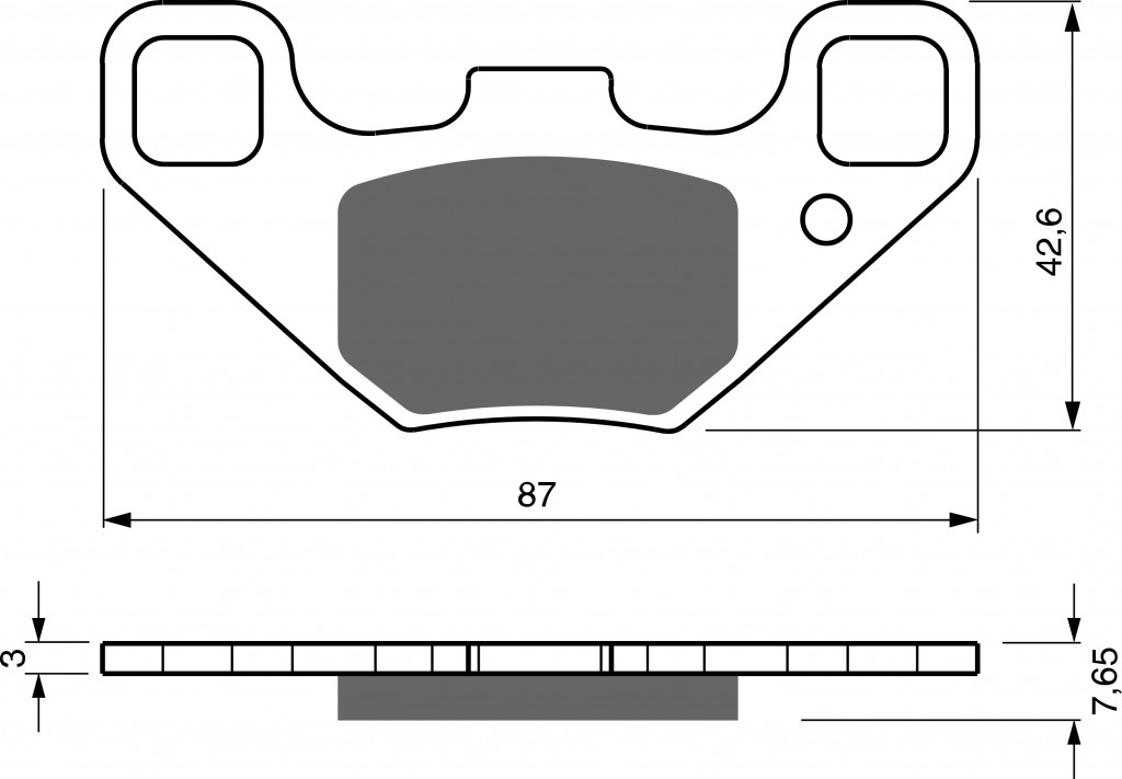 Disk pločice GOLDFREN 342 AD  OFF-ROAD FRONT