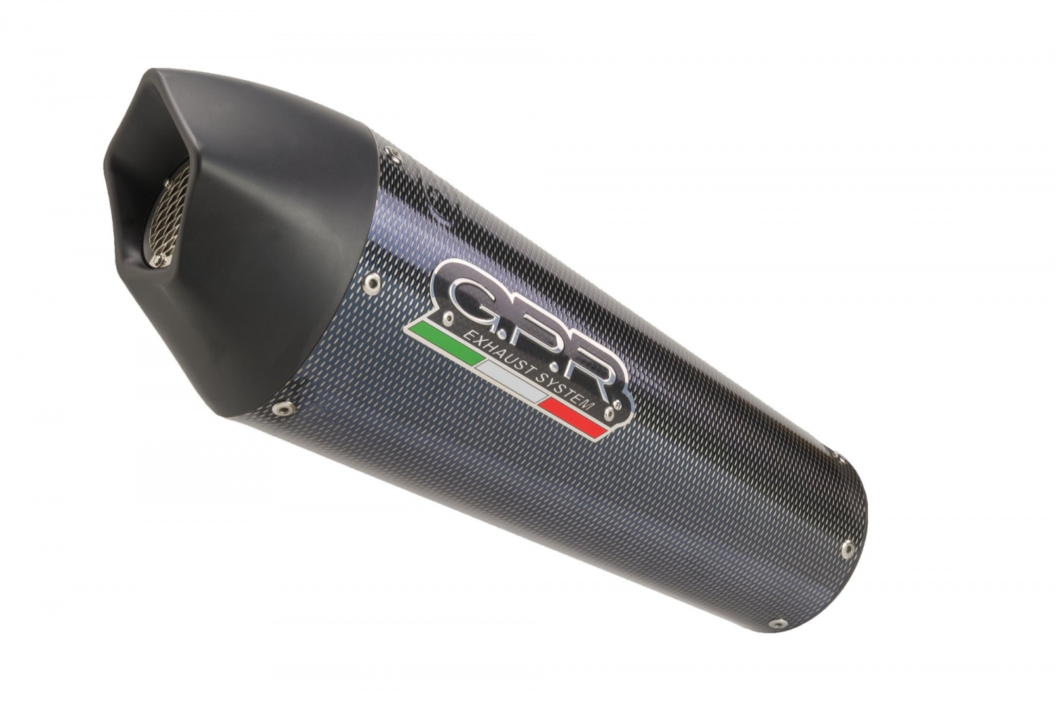 Cijeli ispušni sustav GPR GP EVO4 Y.206.CAT.GPAN.PO Carbon look including removable db killer and catalyst
