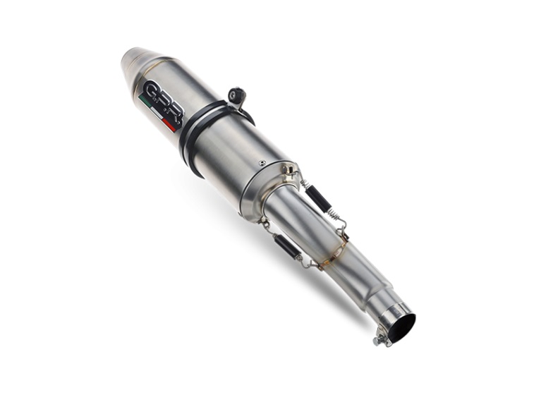 Cijeli ispušni sustav GPR DEEPTONE QUSP.88DE.DEATV Brushed Stainless steel including removable db killer