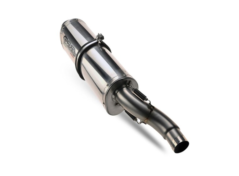 Slip-on exhaust GPR DUNE TRIOVALE TITANIO CF.17.DUNE Titanium