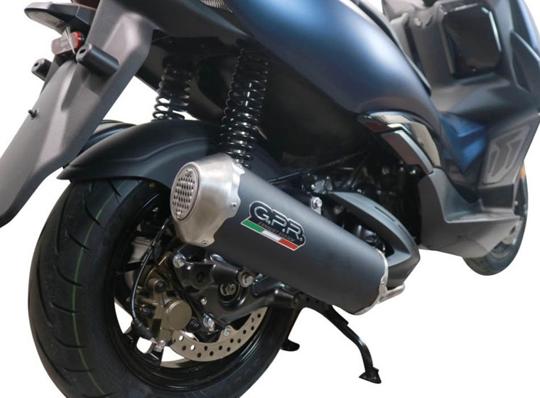 Cijeli ispušni sustav GPR EVO4 ROAD Z.6.CAT.EVO4.IO Brushed Stainless steel including removable db killer and catalyst