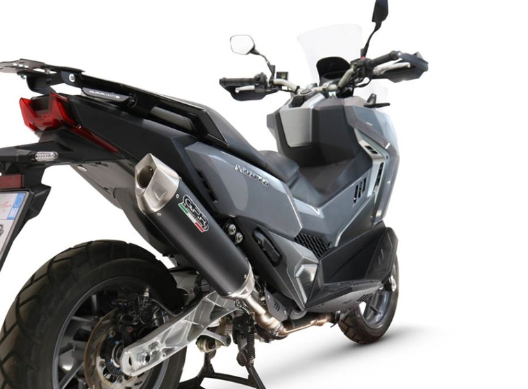 Slip-on exhaust GPR FURORE-X SCOOTER HON.11.RACE.FXSC Matte Black