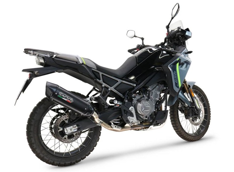 Slip-on exhaust GPR FURORE-X TITANIO NERO E4.BM.99.1.FUXTITBL Titanium Matte Black