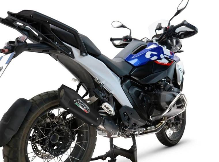 Slip-on exhaust GPR GP-REVO BLACK TITANIUM BM.109.1.GPRBLTIT Matte Black