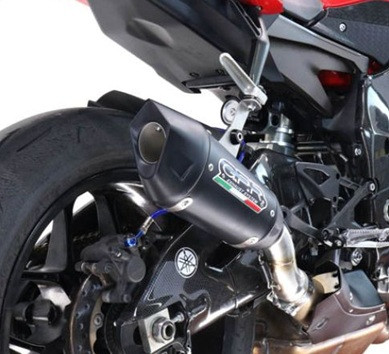 Slip-on exhaust GPR GP-REVO BLACK TITANIUM E4.Y.200.GPRBLTIT Titanium Matte Black