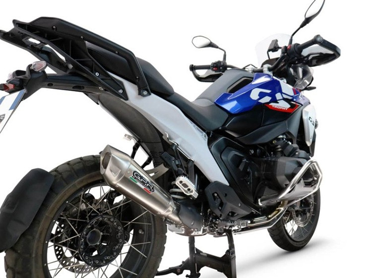 Slip-on exhaust GPR GP-REVO TITANIUM BM.110.GPRTIT Matte Black