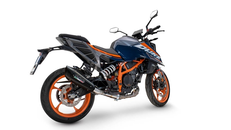 Slip-on exhaust GPR GP-REVO HU.59.3.GPRBLTIT Titanium Matte Black