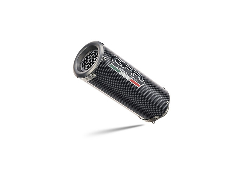 Slip-on exhaust GPR M3 CF.4.1.CAT.M3.PP Brushed Stainless steel