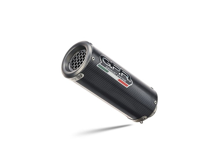 Slip-on exhaust GPR M3 POPPY E5.BM.107.1.M3.PP Brushed Stainless steel