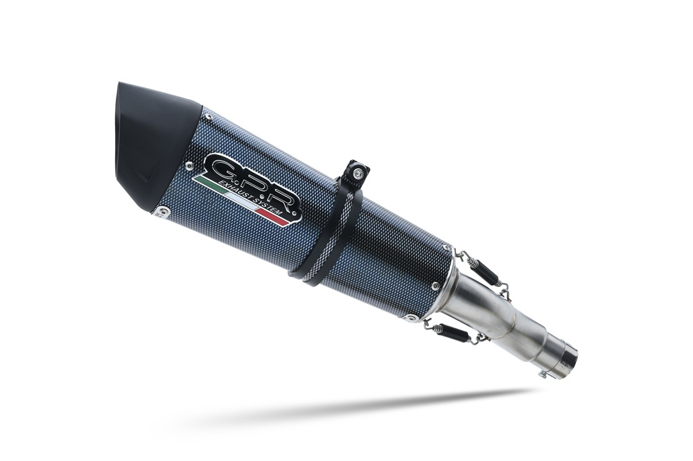 Slip-on exhaust GPR NEW GRAND PRIX EVO POPPY CAN.8.GPAN.PO Carbon look