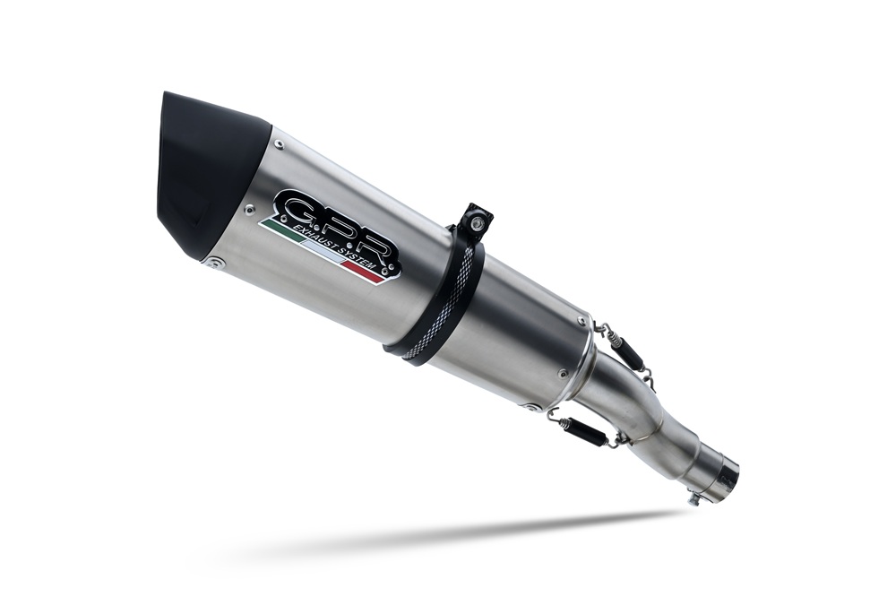 Slip-on exhaust GPR NEW GRAND PRIX EVO TITANIUM CF.1.GPAN.TO Brushed Titanium