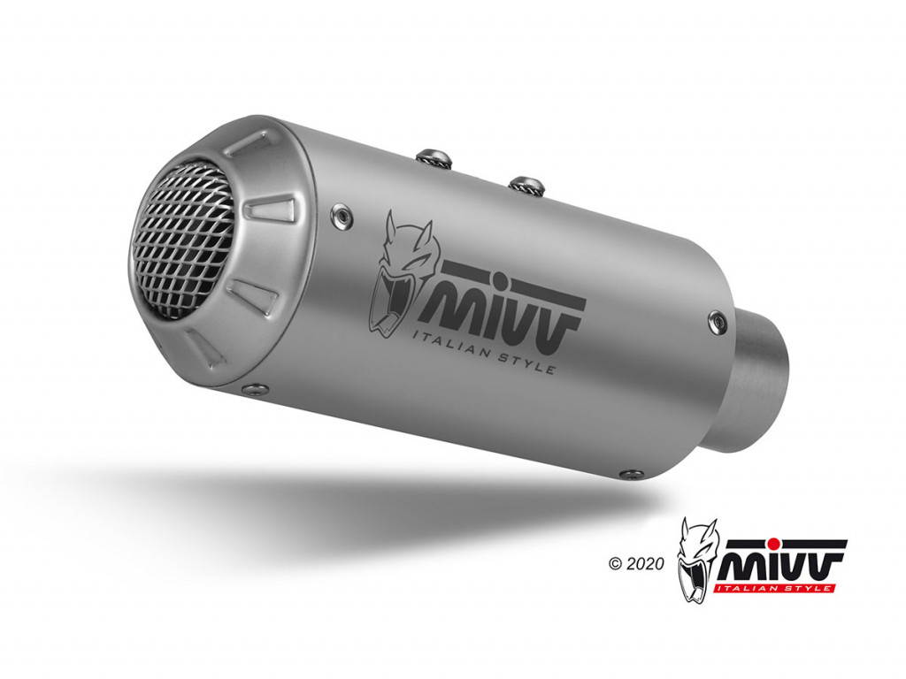 Silencer MIVV MK3 H.075.SM3X Stainless Steel for HONDA CB 500 F 2019-2024