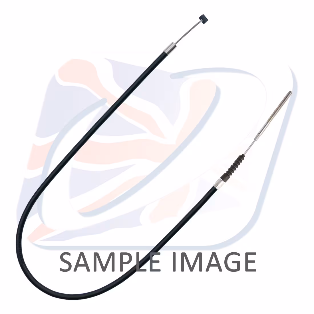 Rear brake cable Venhill H02-2-054 Crni for ATV HONDA TRX 250 TE 2005-2026
