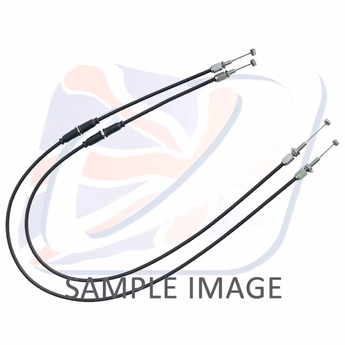 Throttle cable (pair) Venhill H02-4-038 featherlight Crni for HONDA CRF 450 R 2004-2006