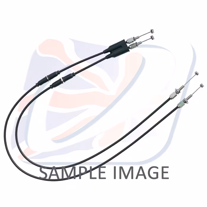 Throttle cable (pair) Venhill H02-4-044 featherlight Crni for HONDA CRF 450 R 2002-2003