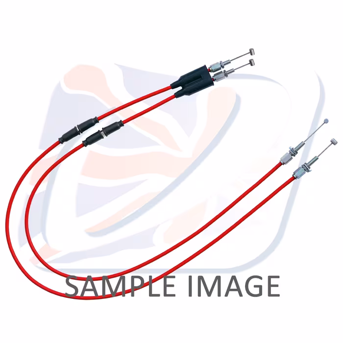 Throttle cable (pair) Venhill H02-4-051 featherlight Crven for HONDA CRF 250 R 2010-2013
