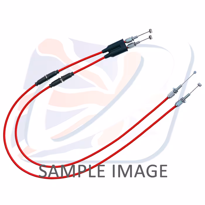 Throttle cable (pair) Venhill H02-4-079 featherlight Crven for HONDA CRF 450 R 2016, HONDA CRF 250 F 2016-2017