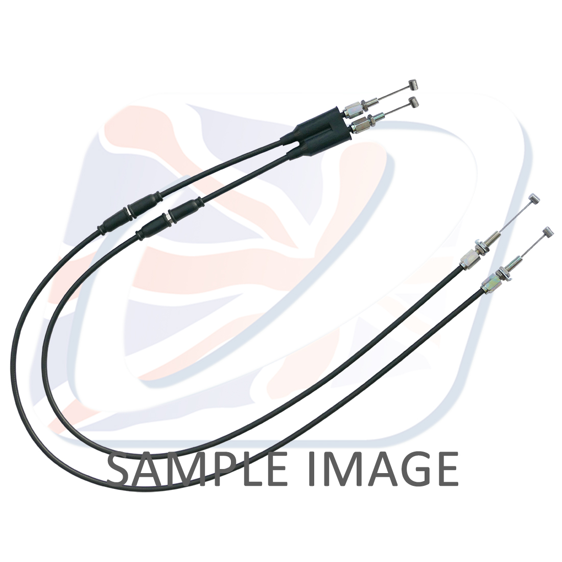 Throttle cables (pair) Venhill H02-4-060-BK featherlight Crni for HONDA CRF 450 R 2009-2012