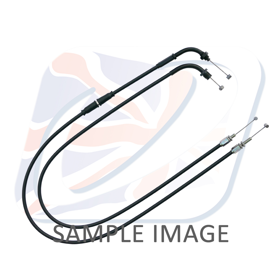 Throttle cables (pair) Venhill H02-4-071-BK featherlight Crni for HONDA CRF 250 L 2013-2018