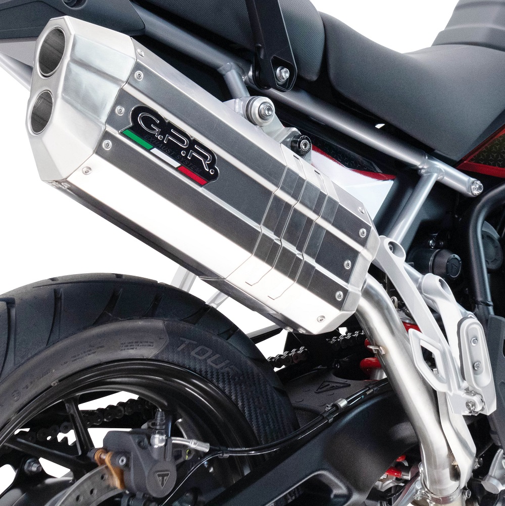 Slip-on exhaust GPR HYPER SONIC BMW.39.HYSOIN Brushed Stainless steel