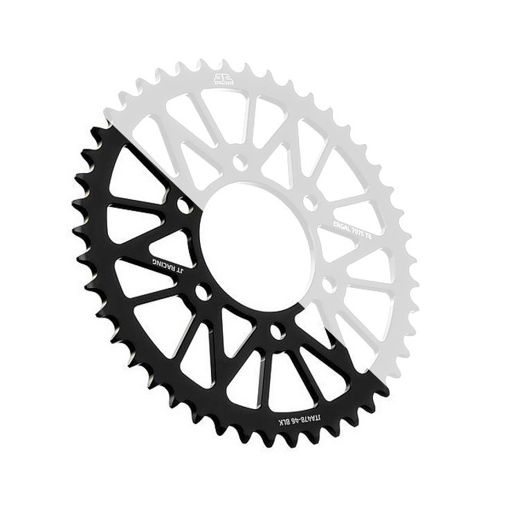 Rear ALU sprocket JT JTA 762-40 40T, 520