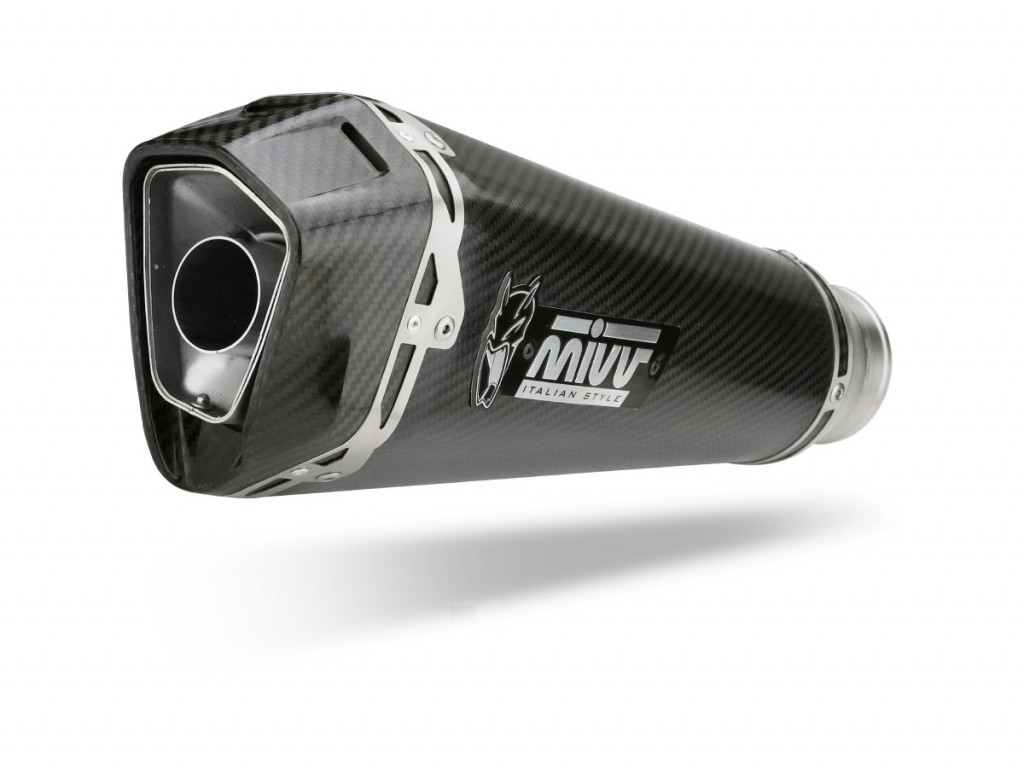 Silencer MIVV DELTA RACE K.042.LDRC Carbon for KAWASAKI ZX-10R / RR Ninja 1000 2016-2024