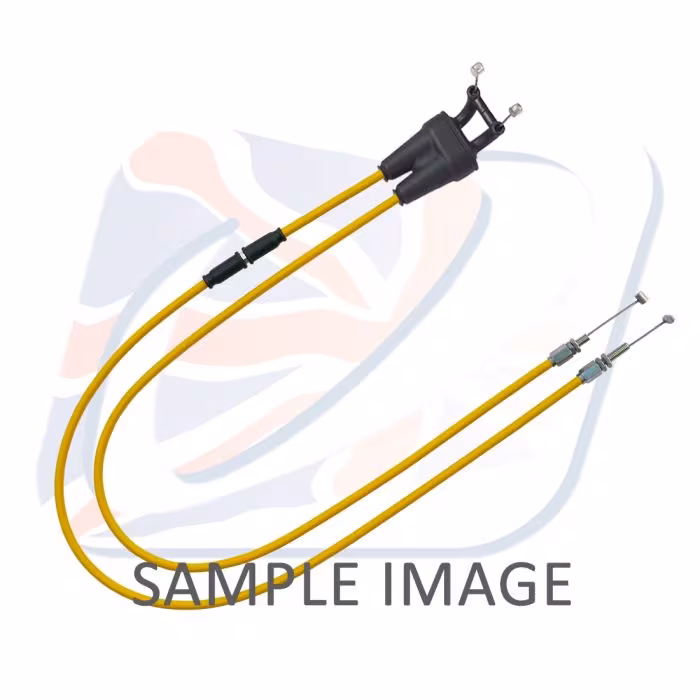 Throttle cable (pair) Venhill K01-4-062 featherlight Yellow