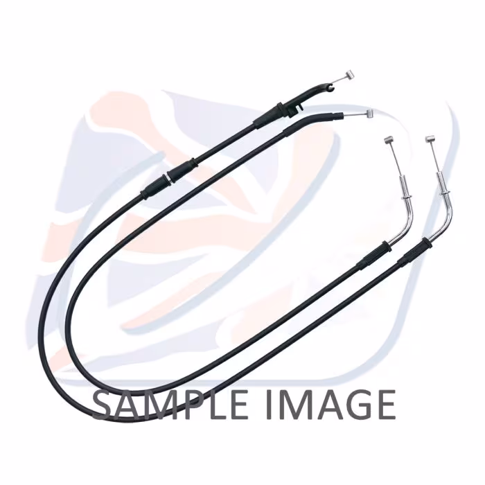 Throttle cables (pair) Venhill K02-4-130 featherlight Crni for KAWASAKI Vulcan S 650 2015-2025