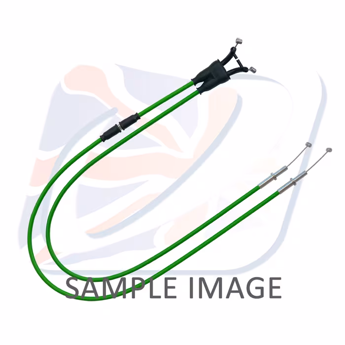 Throttle cables (pair) Venhill K02-4-139 featherlight Green for KAWASAKI ZX-6R 600 Ninja (>2007) 2013-2025